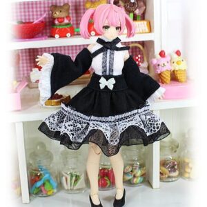 [預購商品](HoneySnow)1/12DOLLゴスロリワンピ(