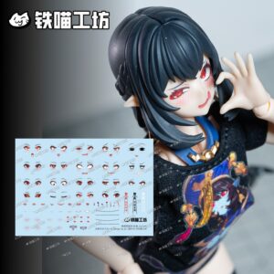 [預購商品](鐵喵工房)和模線 玖蓮 水貼